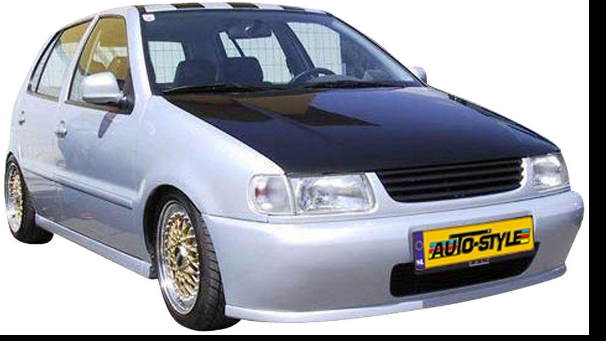 Grille+sans+logo+sur+mesure+pour+Volkswagen+Polo+6N+1994-1999